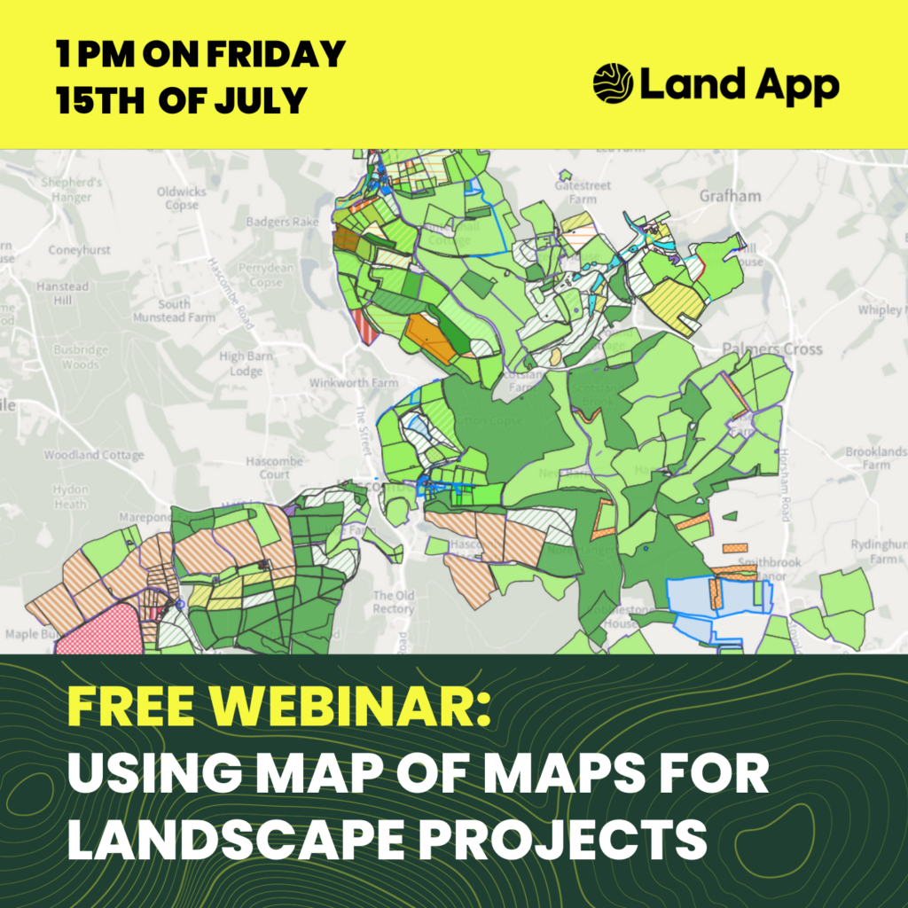 Using Map of Maps for Landscape Projects