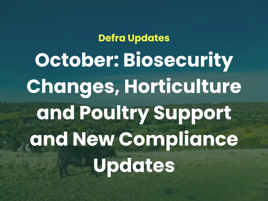 October 2024 Defra Update