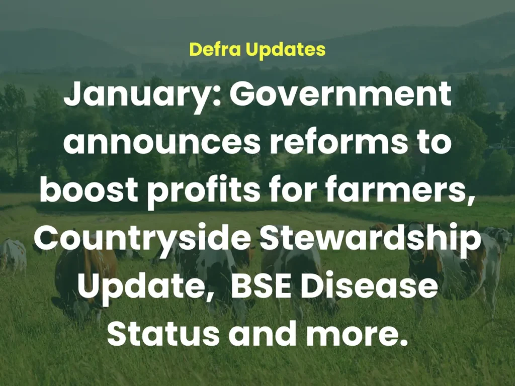 Defra Updates - January 2025